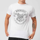 Harry Potter Hogwarts Crest Men's T-Shirt - White