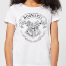 Harry Potter Hogwarts Crest Women's T-Shirt - White