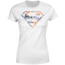 DC Originals Floral Superman Women's T-Shirt - White