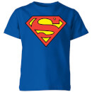 DC Originals Official Superman Shield Kids' T-Shirt - Royal Blue