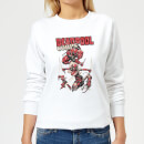 Marvel Deadpool Family Corps Women's Sweatshirt - White