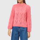Ganni Women's The Julliard Mohair Jumper - Hot Pink