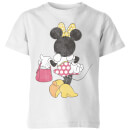 Disney Minnie Mouse Back Pose Kids' T-Shirt - White