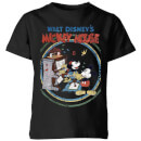 Disney Retro Poster Piano Kids' T-Shirt - Black