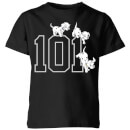 Disney 101 Dalmatians 101 Doggies Kids' T-Shirt - Black
