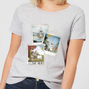 Disney Frozen Olaf Polaroid Women's T-Shirt - Grey