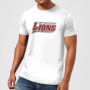 East Mississippi Community College Lions Script Logo Men's T-Shirt - White