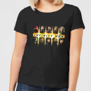 Avengers Team Lineup Women's T-Shirt - Black