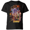 Avengers Team Portrait Kids' T-Shirt - Black