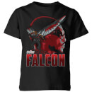 Avengers Falcon Kids' T-Shirt - Black