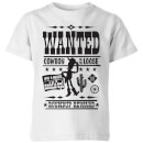 Toy Story Wanted Poster Kids' T-Shirt - White