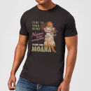Disney Moana Natural Born Navigator Men's T-Shirt - Black
