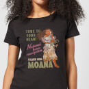 Moana Natural Born Navigator Women's T-Shirt - Black