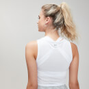 MP ženska majica bez rukava za trening Essentials – bijela - S