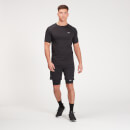 MP Мъжки основни дрехи Спортни термо шорти - черни - XS