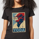 Star Wars Yoda Poster Women's T-Shirt - Black