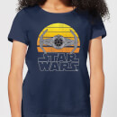 Star Wars Sunset Tie Women's T-Shirt - Navy