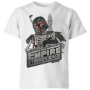 Star Wars Boba Fett Skeleton Kids' T-Shirt - White