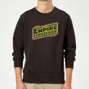 Star Wars Empire Strikes Back Logo Sweatshirt - Black