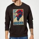 Star Wars Yoda Poster Sweatshirt - Black