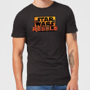 Star Wars Rebels Logo Men's T-Shirt - Black