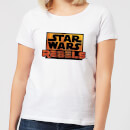 Star Wars Rebels Logo Women's T-Shirt - White