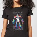Rick and Morty Where Are My Testicles Summer Women's T-Shirt - Black
