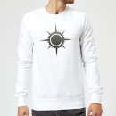 Magic The Gathering Orzhov Symbol Sweatshirt - White Magic The Gathering Orzhov Symbol Sweatshirt - White