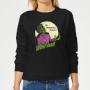 Universal Monsters The Wolfman Retro Women's Sweatshirt - Black