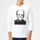 Universal Monsters Frankenstein Portrait Sweatshirt - White