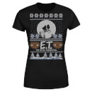 E.T. the Extra-Terrestrial Christmas Women's T-Shirt - Black
