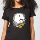 Nightmare Before Christmas Jack Skellington Pumpkin King Women's T-Shirt - Black