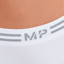 MP กางเกงในเว้าสูงแบบไร้ตะเข็บ เอสเซนเชียลส์ สำหรับผู้หญิง - สีขาว - L