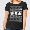 Star Wars Stormtrooper Knit Women's Christmas T-Shirt - Black