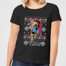 Marvel Thor Women's Christmas T-Shirt - Black