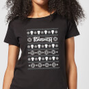 Marvel Punisher Women's Christmas T-Shirt - Black