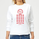 National Lampoon Jelly Of The Month Club Women's Christmas Jumper - White
