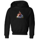 Star Wars Mistletoe Kiss Kids' Christmas Hoodie - Black