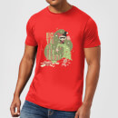 DC Heck Yeah I've Been Naughty! Men's Christmas T-Shirt - Red