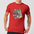 Looney Tunes I'm The Reason There Is A Naughty List Men's Christmas T-Shirt - Red