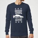 National Lampoon Griswold Vacation Ugly Knit Christmas Jumper - Navy
