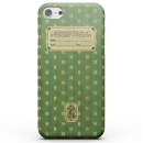 Harry Potter Slytherin Text Book Phone Case for iPhone and Android