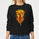 Captain Marvel Freefall Women's Sweatshirt - Black