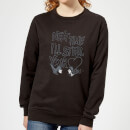 Batman Steal Your Heart Women's Sweatshirt - Black