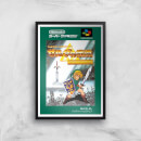 Retro Zelda Cover Art Print