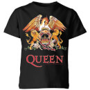Queen Crest Kids' T-Shirt - Black