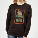 Scooby Doo Retro Ghostie Women's Sweatshirt - Black