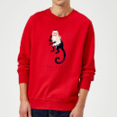 Friends Marcel The Monkey Sweatshirt - Red