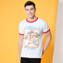 Looney Tunes Kaboom Collection Appetite For Destruction Men's T-Shirt - Red Ringer