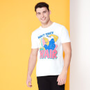 Cartoon Network Spin-Off Johnny Bravo Don't Touch The Hair T-Shirt - White